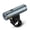 Silver, variant on NFTIGB Aluminum Alloy Bright Bicycle Light 500 Lumen USB Rechargeable Bike Light Waterproof Road Bike Light Cycle Safety Lamp - Black (4.1 inches / 10.4 cm)