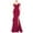 Wine, variant on Cavosen Formal Dresses for Women Bodycon V Neck Sleeveless Mid Waist Maxi Mermaid Evening Gowns with Zipper Cocktail Dress