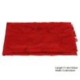 thumbnail image 2 of FONDOTIN Chemin de table Décoration Rouge Motif en Forme de Cœur 1Pcs pour Anniversaire, 2 of 6
