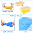 thumbnail image 4 of Set of 4 Collapsible Silicone Storage Containers plus BONUS Ice Tray by Raywer, 4 of 8