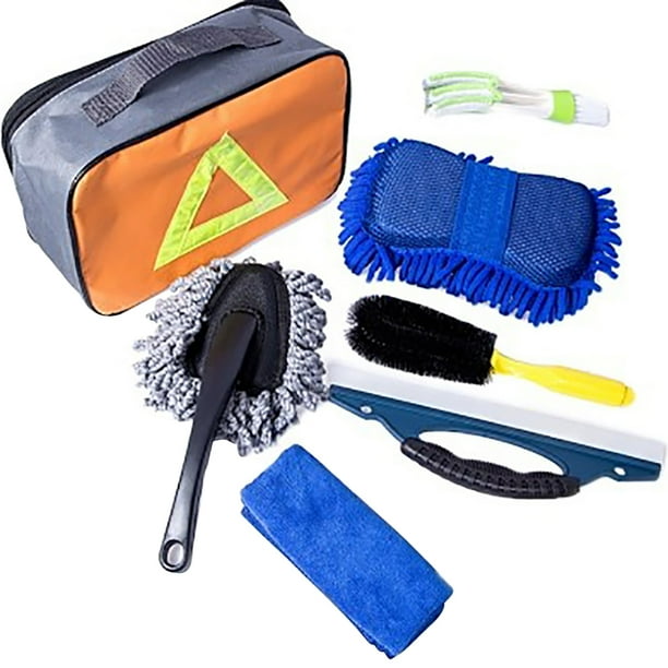 Famure wash cleaning kit7PCS Car Wash Tool Cleaning Products Kit Supplies with Gift Bag