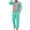 Bm 04 Turquoise, variant on Airmenty Men's Pajama Set Loungewear Lightweight Sleepwear Long Sleeve Shirts and Bottoms Soft Comfy Sleep Sets 2 Piece Pjs with Pockets S-2XL