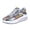 Silver, variant on EKVAHL Orthopedic Sneakers for Women, Platform Printed Tennis Shoes, Arch Support Relaxed Travel Everyday Outdoor Walking Sneakers White