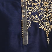 فستان مصمم حرير هندي للرجال