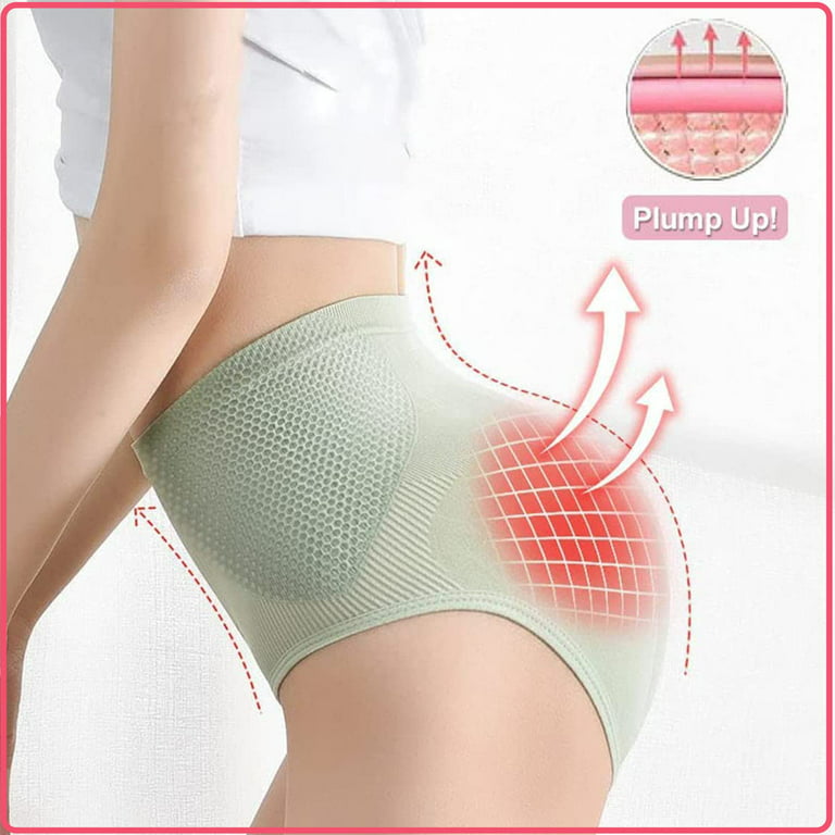 High Waist Tummy Control Underwear For Women Honeycomb