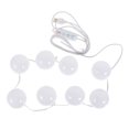thumbnail image 1 of MasteelfCA 1 Set Decorative Mirror Front Light Wall Vanity Lamp Adjustable LED Light Bulb, 1 of 8