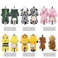 thumbnail image 3 of Pet Dog Clothes Soft Warm Fleece Dogs Jumpsuits Pet Clothing for Small Dogs Puppy Cats Hoodies Chihuahua Yorkshire Costume Coats ShopWise Round, 3 of 13