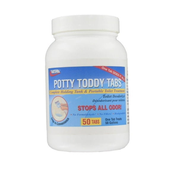Valterra Q5004 Potty Toddy Tabs - 50/Bottle