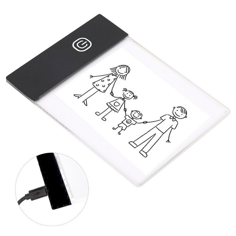 Lyumo LED Light Board,A6 Light Pad,LED Light Board A6 Brightness Artcraft Tracing Flip Book Kit Tablet Drawing for Children