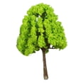 thumbnail image 5 of Kokiya 50Pcs 9.5cm Model Trees Realistic Train Scenery Architecture Trees for Dollhouse yellow green, 5 of 9