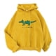 thumbnail image 2 of Gibobby Sudadera de Manga Larga Sudaderas con capucha para mujer, sudaderas de otoño para chica adolescente, ropa informal, sudaderas con capucha （Negro， XL), 2 of 4