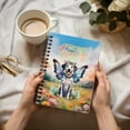 thumbnail image 3 of Welcome Spring Fairy Dalmatian in Flower Meadow Spiral Bound Journal Dog Lover 5x7in Spiral Notebook - 13002, 3 of 5