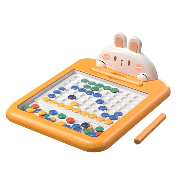 Educational Puzzle Toy for Early Learning - Rabbit Drawing Board Educational Toy to Enhance Focus and Creativity