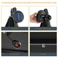 thumbnail image 5 of CHYVARY 8.2x8.2ft LED Outdoor Patio Offset Hanging Cantilever Umbrella W/Base for Deck,Poolside and Patio,Black, 5 of 9