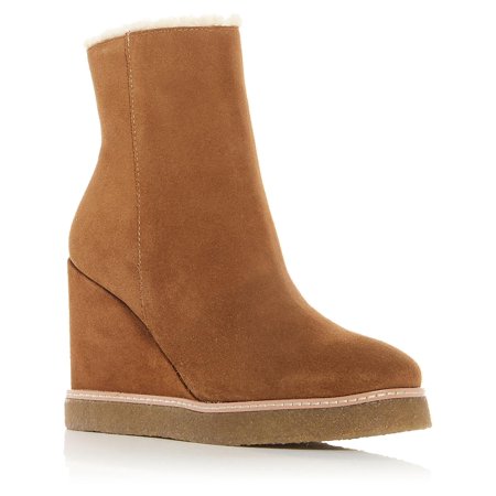 

Aqua Womens Danna Faux Fur Water Resistant Ankle Boots