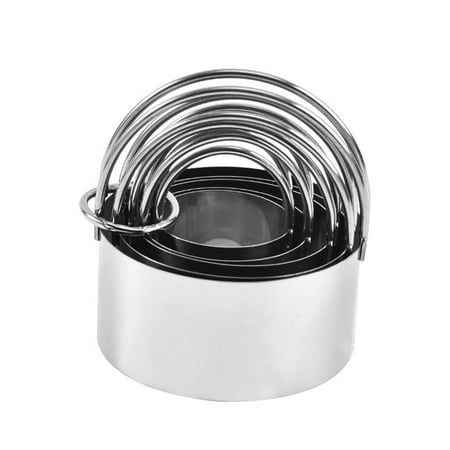 

Baking Biscuit Mold Stainless Steel Perfect For Sushis Round