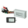 thumbnail image 1 of Electric Bicycle Motor Controller Kit, Self Learning Three Mode Sine  Controller  Heat Dissipation  For 22.2mm Handlebar, 1 of 8