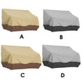 thumbnail image 3 of Cubierta de sofá para varias personas al aire libre A prueba de lluvia Hogar Recubierto de plata Tela Oxford Patio delantero Cubiertas de banco Accesorios para muebles exteriores Tipo 1 Beige Marrón Speravity  HA010209-01B, 3 of 6