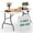 White, variant on HaiNova 5ft Folding Table, Portable Heavy Duty Picnic Table with Portable Handle, Durable, Suitable for Dinner, Wedding, Camping, White.