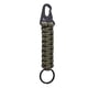thumbnail image 2 of Scienceny LLavero de Paracord, mosquetón extraíble para exteriores, llavero de emergencia de supervivencia, cuerda, colgante portátil, cordón Herramientas eléctricas Verde, 2 of 6