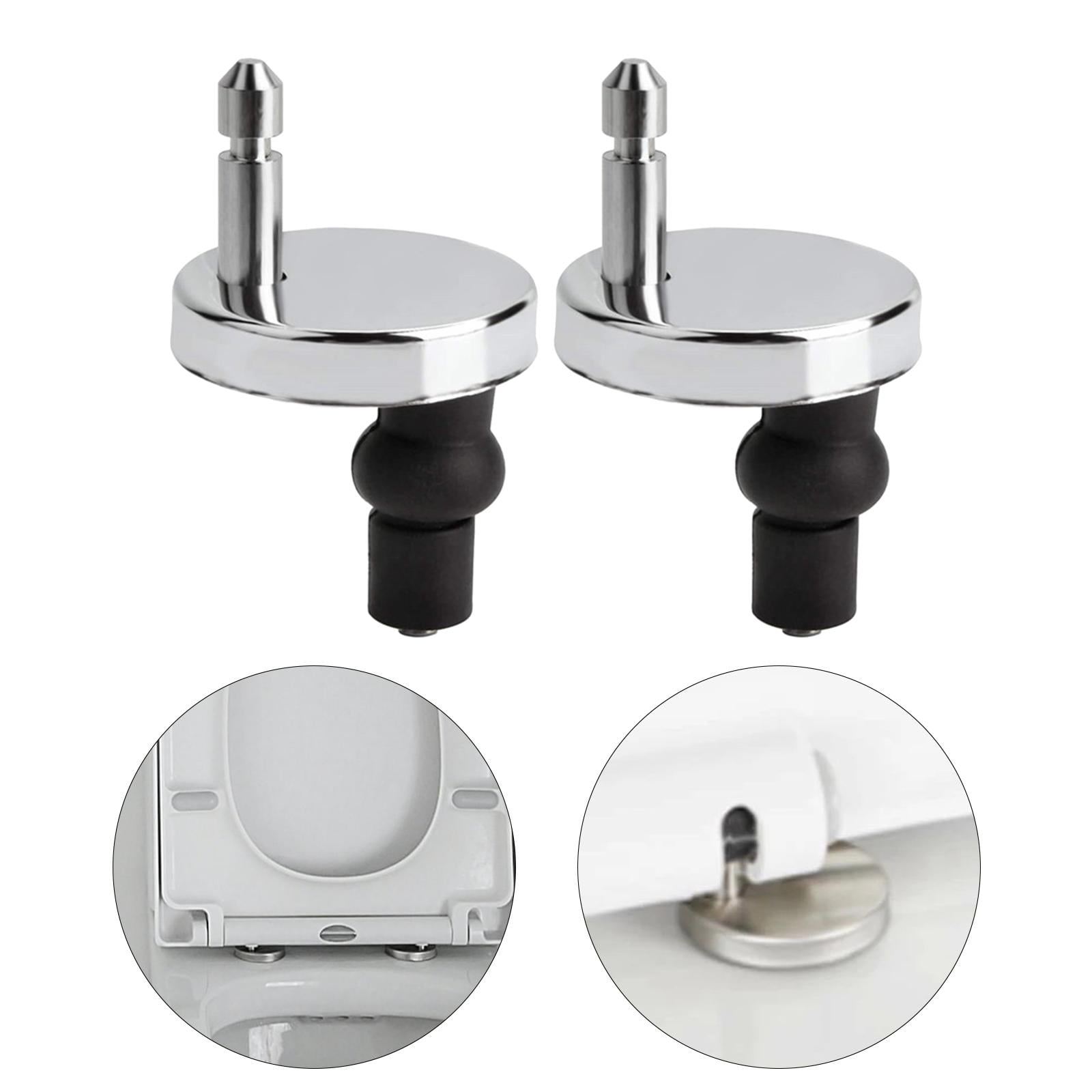 Toilet Seat Hinges, Quick Release Screw Fixings Accessories Universal Expanding Nuts Hinges