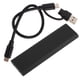 thumbnail image 5 of 1 juego de carcasa para SSD M2 NVME de doble protocolo, adaptador de SSD a USB de aluminio, USB C 31 Gen 2, teclas M, B+M, carcasa externa para unidad de estado sólido, 5 of 7