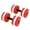 Vibrant Red, variant on BIMZUC Premium EVA Water Floating Dumbbell for Pool Aerobics, High Density Aqua Foam Exercise Barbells Fitness Tool for Men Women Kids, 10.6 Inches / 27 cm, Macaron Pink, 2 Pack