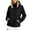 Black(Jackets), variant on Womens Lightweight Softshell Jackets with Hood, Waterproof Zip-Up Windbreaker for Hiking & Travel
