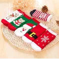 thumbnail image 4 of 1 par de calcetines de algodón de invierno para bebés y niños, calcetines para niños, Terry, copo de nieve, alce, Papá Noel, oso de Navidad, regalo, ropa barata, 4 of 5