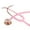 Pink, variant on Scian Professional double-sided stethoscope with ear tips for use by clinical students, doctors, and nurses Pink