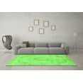 thumbnail image 3 of Ahgly Company Indoor Rectangle Abstract Green Modern Area Rugs, 8' x 12', 3 of 4