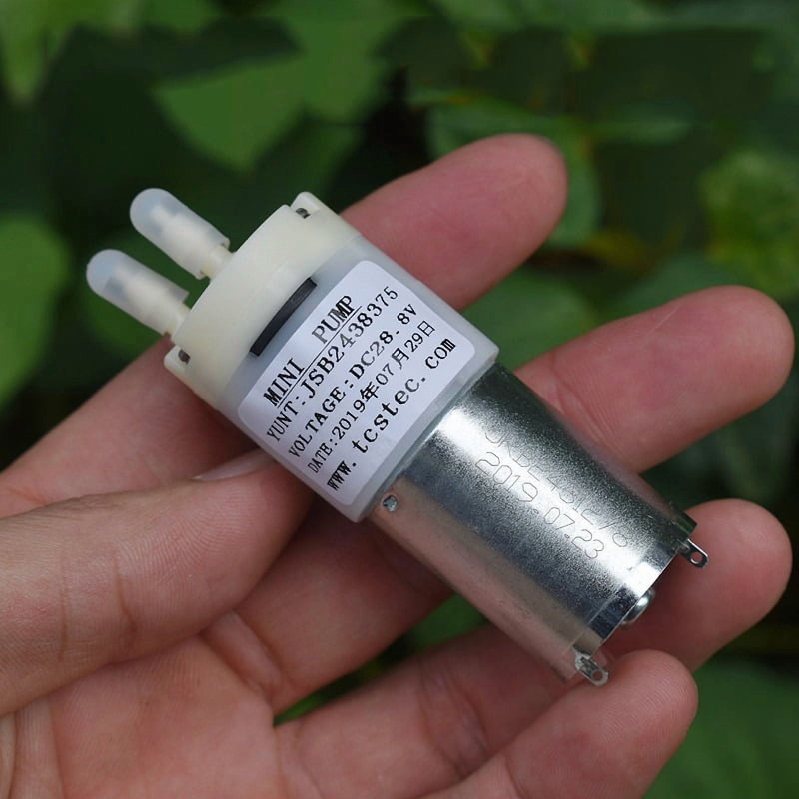 JSB2438 Mini 370 Air Water Pump DC 24V-30V Small Diaphragm Vacuum Negative Pressure Water Pump For Experimental Sampling Pump