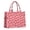 Red Strawberry Plants, variant on Large Capacity Tote Bag,Red Strawberry Plants Fruit Pink Pattern Handbag Fashion Luxury Tote Bag,15.7"x13"x 5.1" Inches,Laptop Compatible