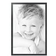 thumbnail image 2 of ArtToFrames 27" x 41" Galleria Noir Picture Frame, 27x41 inch Black MDF Poster Frame (WOM-4083),  Pack, 2 of 8
