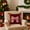 Red, variant on Iumwxz Red Bow Throw Pillow 17.71x17.71 Inch Decorative Pillows with Removable Cover for Bedroom Living Room Sofa Office Chair Christmas Thanksgiving Decor