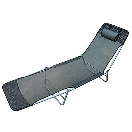 Lightweight Outdoor Patio Folding Chaise Lounge Chair Walmart