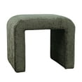 thumbnail image 2 of Jofran Sophia Modern Luxury Curved Upholstered Jacquard Petite Ottoman Bench - Set of 2, 2 of 3