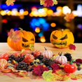 thumbnail image 5 of 166pcs Halloween Decoration, Including Mini Artificial Pumpkins, Fall Maple, 5 of 5