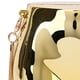 thumbnail image 3 of Mini con correa hombro, brillante con correa, , Oro Hugo Bolso de hombro, 3 of 10