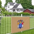 thumbnail image 4 of New Jersey Flag Sign Banner, Hanging Banners Backdrop Festive Party Decor for Indoor Outdoor, 47 x 71 Inches, 4 of 7