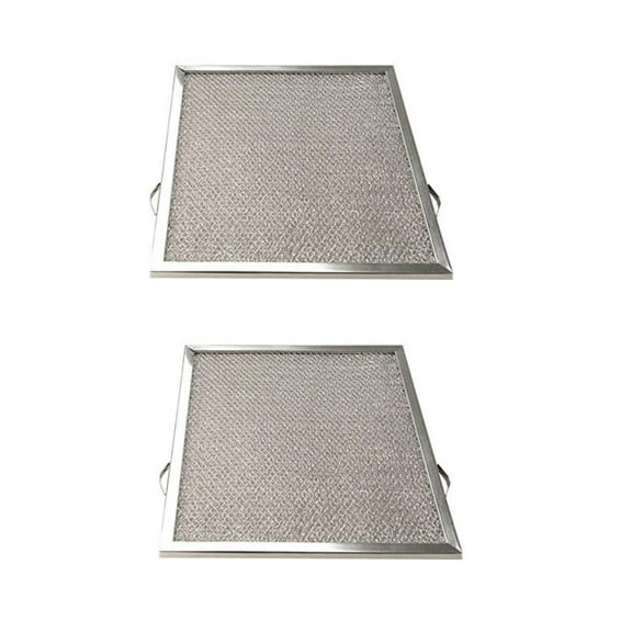 Replacement Aluminum Filters Compatible with Air King GF-06S,G-8606, -10-1/4 x 12 x 3/8 (2 TS OPO LS) (2-Pack)