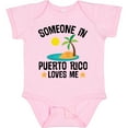 thumbnail image 3 of Inktastic Someone in Puerto Rico Loves Me Boys or Girls Baby Bodysuit, 3 of 5