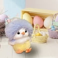 thumbnail image 4 of Little Chick Stuffed Animals, Cute Plush Chicken Toy for Soothing & Relaxation, Easter Chicken Gifts for Boys Girls (Purple), 4 of 5