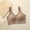 Coffee(New), variant on PNTUTB Women's Everyday Bra,Lightweight Breathable Wire-Free Seamless Comfortable Back-Flattering Bra with Fixed Cups