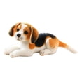 thumbnail image 4 of Encantadores juguetes de peluche para perros, muñecos para bebés, almohadas de felpa, almohada para dormir para oficina, sofá, regalos de cumpleaños Marrón CUTICAT Muñeco de peluche, 4 of 8