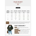 thumbnail image 6 of SHEWIN Full Zipper Puffer Jacket for Women Cropped Hooded Puffer Coat Winter Warm with Pockets Petite, 6 of 8