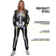thumbnail image 4 of Morph Costume de Squelette Femme Costume de Squelette pour Femmes Combinaison de Squelette Femme Costume d'Halloween Costume de Squelette Femme Adulte, 4 of 4
