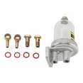 thumbnail image 2 of 3X CA141 Coarse Filter Fuel Water Separation Precipitator Cup with Drain Retrofit Fuel Filter with 10mm Connector, 2 of 4
