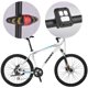 thumbnail image 3 of Luz trasera de bicicleta con intermitentes, LED ultrabrillante, recargable por USB, advertencia de seguridad, luces traseras de freno de bicicleta, control remoto inalámbrico, 4 modos, resistente al a, 3 of 3