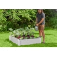 thumbnail image 6 of Vita Classic 48"L x 48"W x 11"H Vinyl Hudson Raised Garden Bed, White, VA68237, 6 of 8